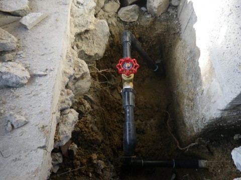 三豊市内で漏水箇所を３ヶ所発見サムネイル