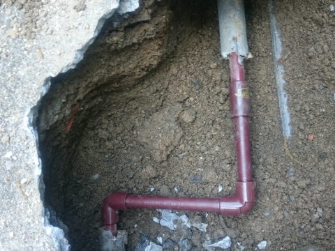 高松市内で給湯管の漏水調査をして修理完了サムネイル